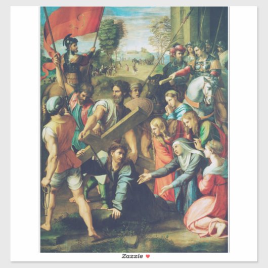 キリストがカルバリーに行く シール (シート)