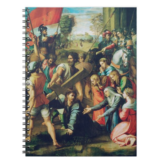 キリストがカルバリーに行く ノートブック (正面)