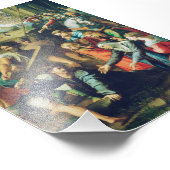 キリストがカルバリーに行く フォトプリント            (角)