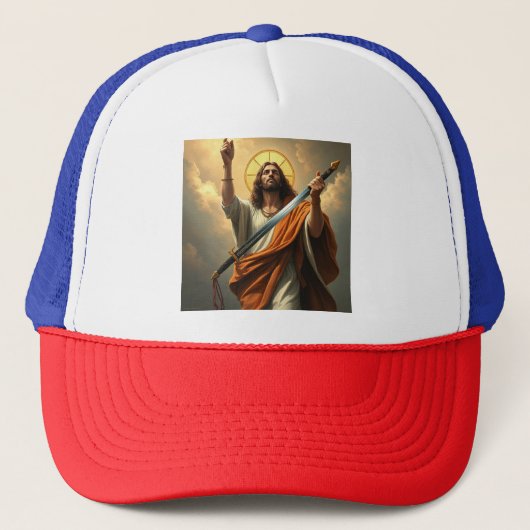 キリストがトラック帽を返す キャップ (正面)