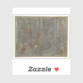 キリストが両替商を神殿から追い出す シール (シート)