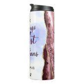 キリストが強まる:輝く信仰 タンブラー (回転右)