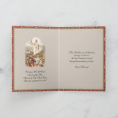 キリストが復活したハッピーイースター復活 シーズンカード (内部)