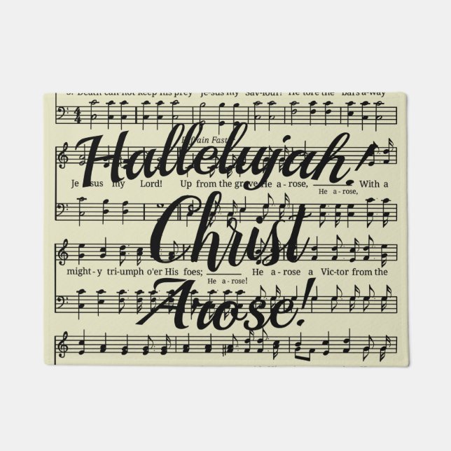 キリストが現れた ドアマット (正面)