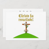 キリストが生き返る 招待状 (正面/裏面)