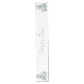 キリストが生まれた森の木々 鹿 ロングテーブルランナー (正面)