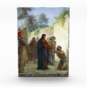 キリストが盲人を癒す フォトブロック (正面)