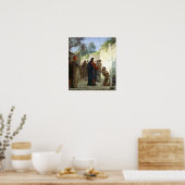 キリストが盲人を癒す ポスター (キッチン)