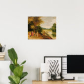 キリストが盲人を癒す ポスター (ホームオフィス)