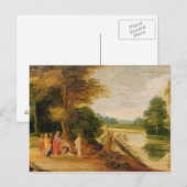 キリストが盲人を癒す ポストカード (正面/裏面)