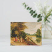 キリストが盲人を癒す ポストカード (スタンド正面)