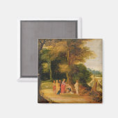 キリストが盲人を癒す マグネット (正面/裏面)