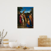 キリストが聖ペテロに出会う ポスター (キッチン)