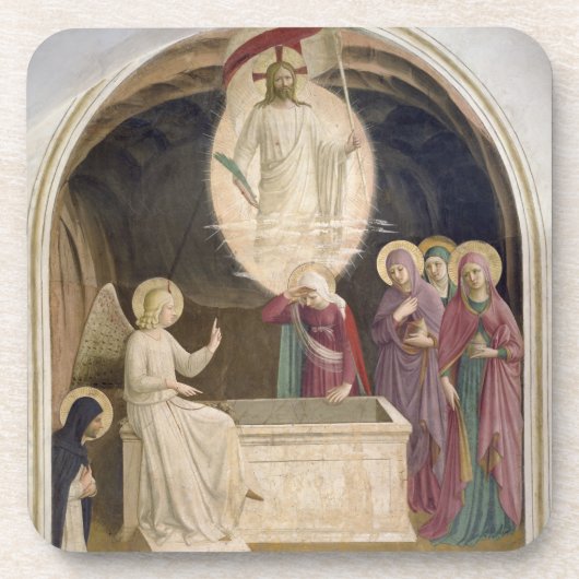 キリストそして敬虔な女性の復活の コースター (正面)