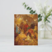 キリストとその弟子たちOdiron Redonポストカード ポストカード (スタンド正面)