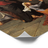 キリストとカナン人の女, 1783年~84年 ポスター (角)