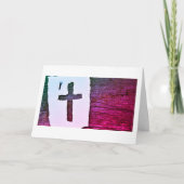 キリストとクリスマス サンキューカード (正面)