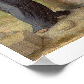 キリストとサマリアの女， c.1500 (パの油 ポスター (角)