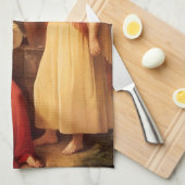 キリストとサマリア人 キッチンタオル (四つ折り)