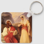 キリストとサマリア人 キーホルダー (裏面)