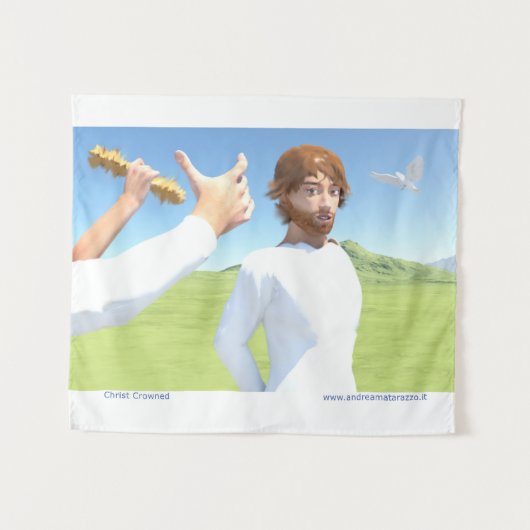 キリストとトーンの冠 タペストリー (正面(横))