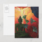 キリストとブッダ、1890年～1892年 ポストカード (正面/裏面)