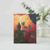 キリストとブッダ、1890年～1892年 ポストカード (スタンド正面)