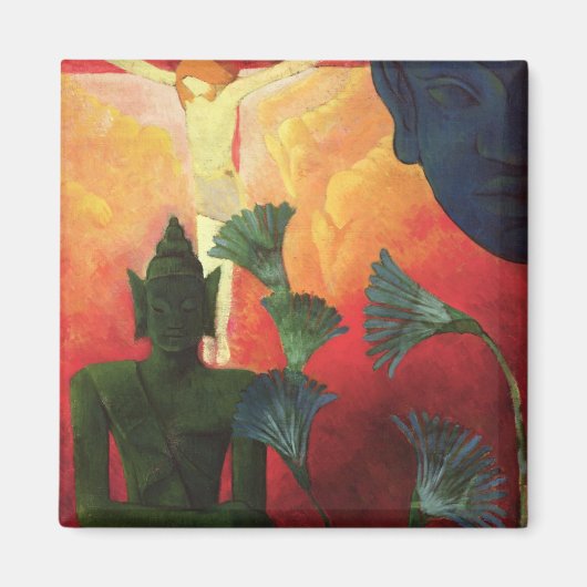 キリストとブッダ、1890年～1892年 マグネット (正面)