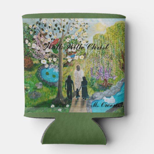 キリストと一緒に歩くクーラーボックス 缶クーラー (裏面)