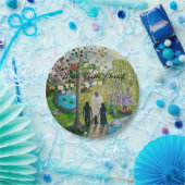 キリストと一緒に歩く7"カスタム紙プレート ペーパープレート (パーティー)