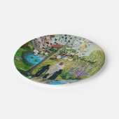 キリストと一緒に歩く7"カスタム紙プレート ペーパープレート (アングル)