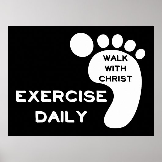 キリストと共に歩く ポスター (正面)