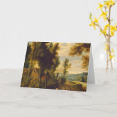 キリストと共にemmausへ歩くこと カード (黄色い花)