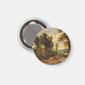 キリストと共にemmausへ歩くこと マグネット (正面/裏面)