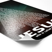 キリストと呼ばれるイエス フォトプリント (角)