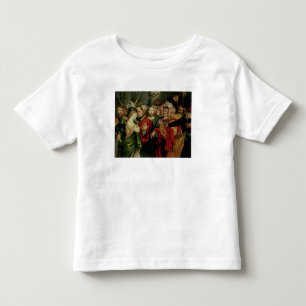 キリストと女が姦淫に巻き込まれる2 トドラーTシャツ