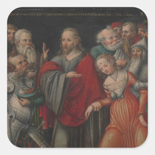キリストと姦婦 スクエアシール (正面)