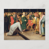 キリストと姦淫に連れ出された女性, 1628 ポストカード (正面)