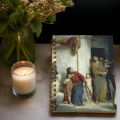 キリストと子ども達はカール・ブロッホ(Carl Bloch)による宗教的 ノートブック