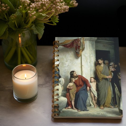 キリストと子供たち カール・ブロック、宗教的 ノートブック