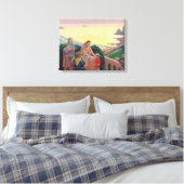 キリストと子供， 1910 キャンバスプリント (インサイチュ (寝室))