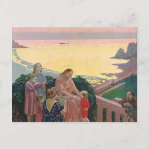 キリストと子供, 1910 ポストカード