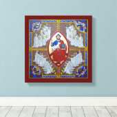 キリストと24長老 キャンバスプリント (インサイチュ (ウッドフロア))