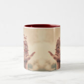 キリストと,コーヒーマグ ツートーンマグカップ (中央)