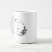 キリストにのみてマグカップ コーヒーマグカップ (正面左)