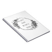 キリストにのみに寄せる信 Notebook ノートブック (右側)