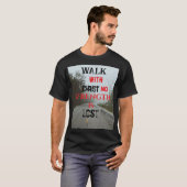 キリストに力を与え失ったずに歩く» Tシャツ (正面フル)