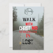 キリストに力を与え失ったずに歩く» Tシャツ