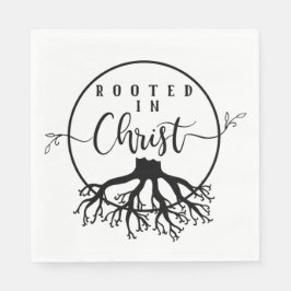 キリストに根ざした スタンダードランチョンナプキン