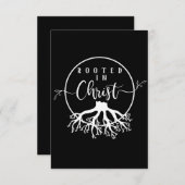 キリストに根ざした 招待状 (正面/裏面)